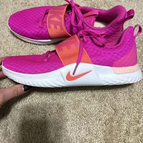 Nike Renew In-Season TR9 Comfort Footbed Womens Pink Training Shoes Size 9.5 - Picture 3 of 8